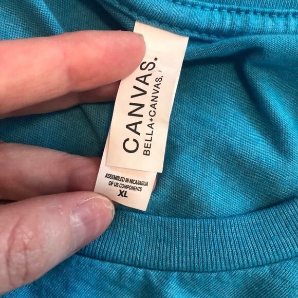 BUD LIGHT On A Beach Blue Short Sleeve Unisex Tee - Picture 4 of 7